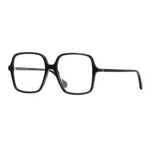 NEW GUCCI EYEGLASSES, BLACK WOMEN SQUARE EYEWEAR GUCCI GG1003O 001